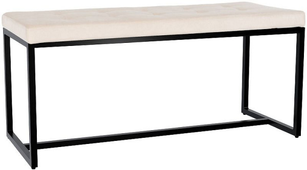 CLP Sitzbank Barci B Samt, creme, 325033, 4255716336189