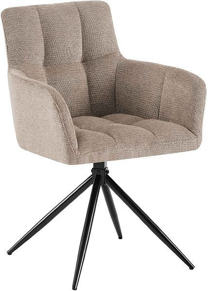 CLP Esszimmerstuhl Jonah Stoff, taupe, 325794, 4255716349660
