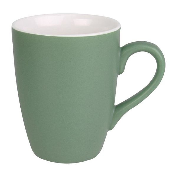 Olympia Pastel Tassen grün 34cl, VE: 6 Stück, Porzellan, CS044