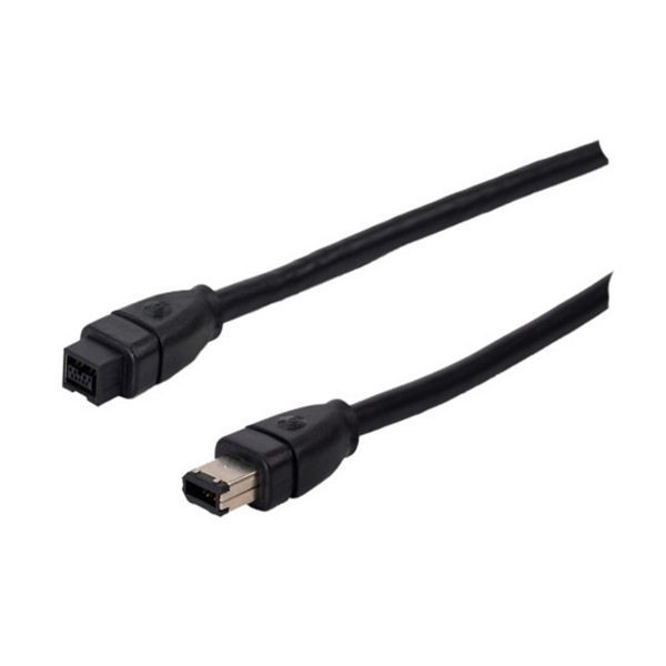 S-Conn FireWire-Anschlusskabel, IEEE 1394BKabel, 9-pol Stecker auf 1394A 6-pol Stecker, 1,8m, 77322