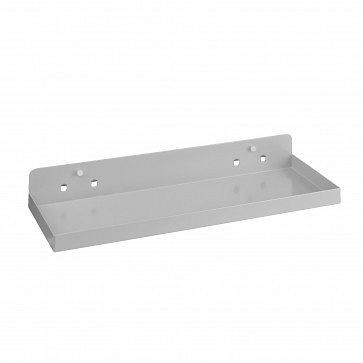 ADB Ablageboden, Farbe: alu, RAL 9006, Maße: BxT 450 mm x 150 mm, 23167