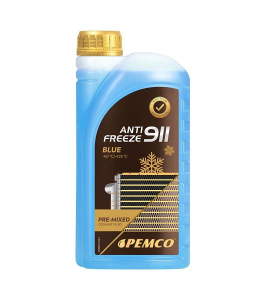 PEMCO 911 Kühlerfrostschutzmittel (-40), VE: 1 l, PM0911-1