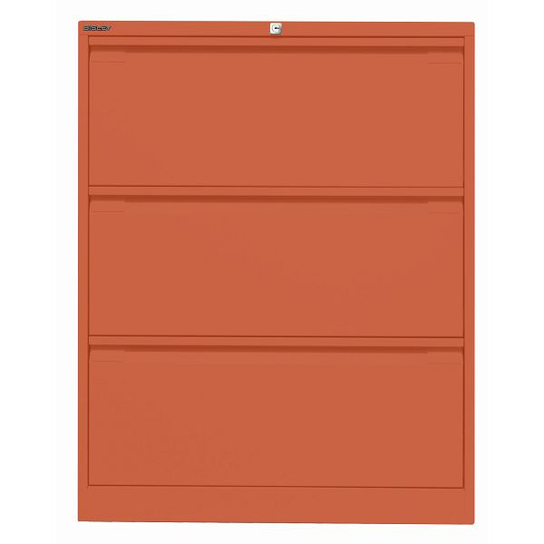 Bisley Hängeregistraturschrank, doppelbahnig, 3 HR-Schubladen, 683 sevilla, DF3683