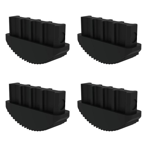 Munk Günzburger Steigtechnik Innenschuh für Leitern aus GFK 98x25 mm, VE: 4 Stück, 019244