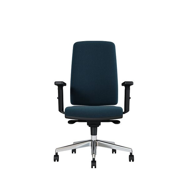 Bisley Bürodrehstuhl Stone, Mit 3D Armlehnen, Aluminiumfußkreuz, TN9612 amazon, STONEADTN9612