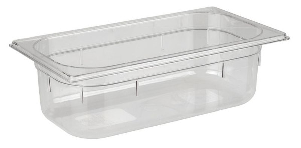 APS GN 1/3 Behälter, 32,5 x 17,6 cm, Tiefe: 100 mm, Polycarbonat, 3,6 Liter, 82020