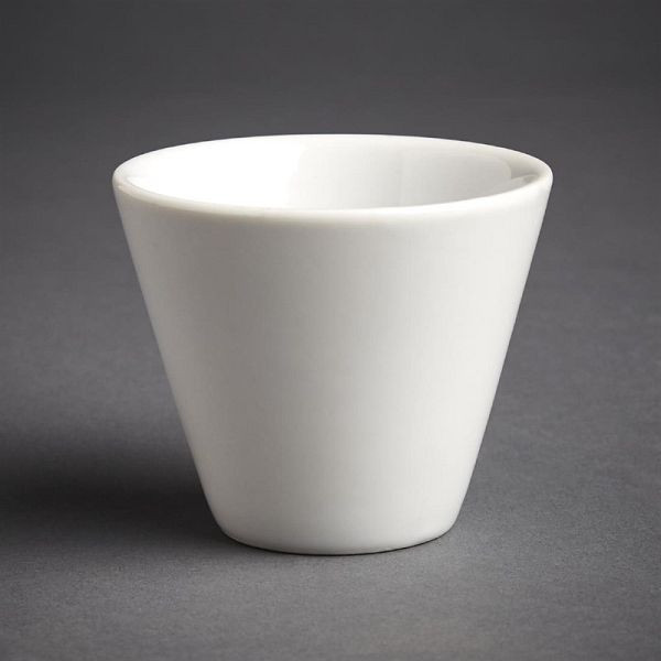 Olympia Whiteware konische Auflaufförmchen weiß 7cm, VE: 12 Stück, CM164