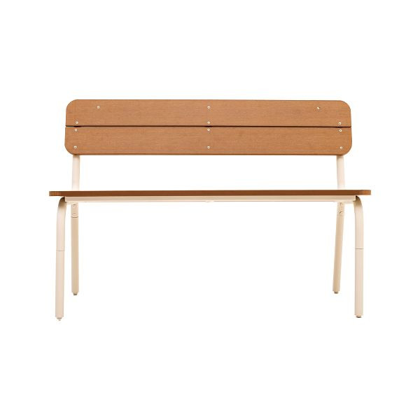 BEST Soullmate, Außenbank Polywood, Polywood / Beige, 57381