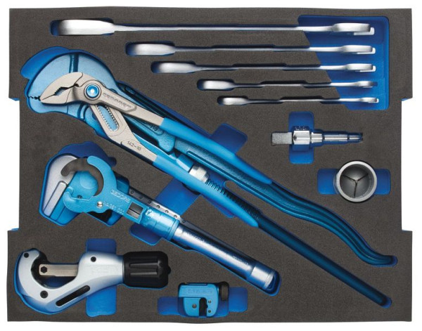 GEDORE Sortiment Sanitär in 2/2 L-BOXX 136 Modul oben 13-teilig, 2940590