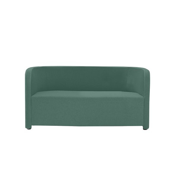 Bisley Sessel Vivo, Zweisitzer, Niedrige Rückenlehne, 2 Seitentaschen, NE0496 dunkelgrün, VIV2S2.NE0496