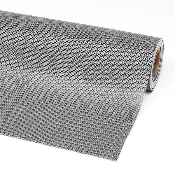Notrax Gripwalker Lite Anti-Rutsch Hygienematten 538, Grau, 122cm, Meterware, 538C0048GY
