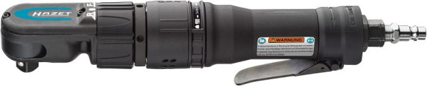 Hazet Hochleistungs-Ratschenschrauber, Vierkant massiv 12,5 mm (1/2 Zoll), Gewicht: 1.71 kg, Länge: 285 mm, Luftbedarf: 108 l/min, 9022-360
