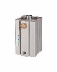 Riegler Kurzhubzylinder, einfachwirkend (mit Magnet), drucklos eingefahren, ohne einstellbare Dämpfung, mit Innengewinde, Serie ASQ, 115189