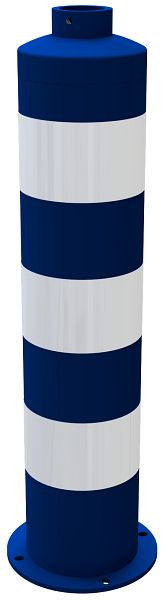 Schake Inselpfosten Ø178x846mm, blau - weiß, 44171BB