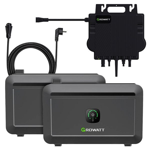 Growatt NEO 800M-X 4,09kWh Speicherset 2x NOAH2000 LiFePO4, 4-01-020100-002