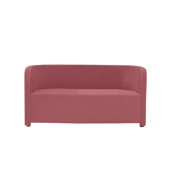 Bisley Sessel Vivo, Zweisitzer, Niedrige Rückenlehne, 2 Seitentaschen, NE0236 weinrot, VIV2S2.NE0236