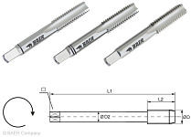 BAER HSSG Handgewindebohrer 3-teilig Satz BSW 2'' x 4.1/2, 210301024