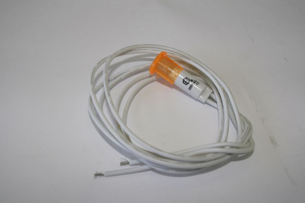 ELMAG Kontrolllampe orange 220V, inklusive Kabel für EUROSTART 550, 620, 520, 9505323