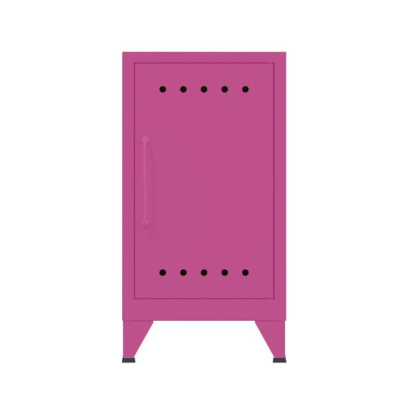 Bisley Fern Ablageschrank, inkl. einem festen Fachboden, Griff links, 681 fuchsia, FERMINRH681