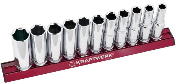 Kraftwerk Steckschlüssel-Satz lang MAGALU 1/2", 12-tlg, 301990