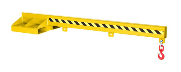 RR Industrietechnik Lastarm Typ RLA-5 2400, RAL 1023 verkehrsgelb, bis 5000 kg, 120300133
