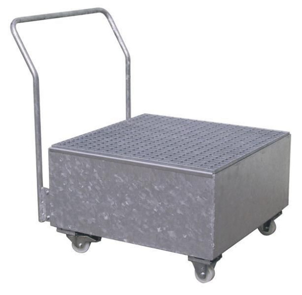 Cemo Auffangwanne fahrbar, Typ SW1-mobil, 205 l, verzinkt, 7398
