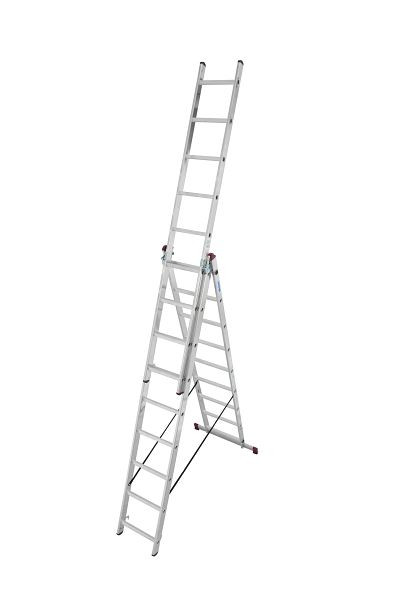Krause Corda Vielzweckleiter 3x9 Sprossen, 30399, 4009199030399