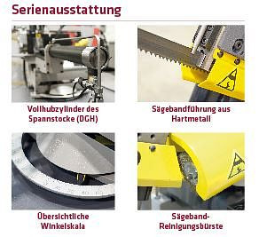 BOMAR Metall-Bandsägemaschine, Modell Workline 610.450 DGH, 78918