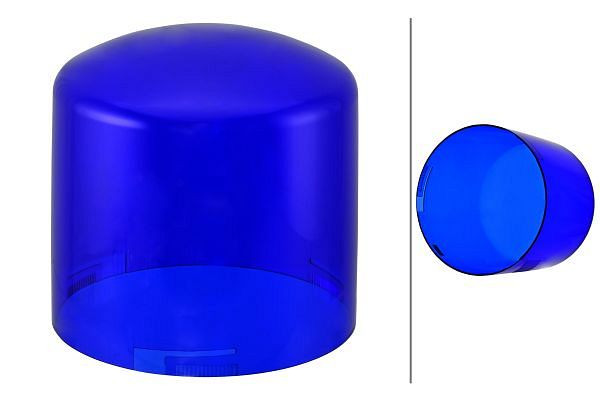 HELLA Lichtscheibe, Rundumkennleuchte, blau, 9EL 862 171-001