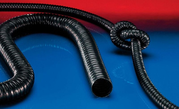 Norres Absaug- und Gebläseschlauch, PROTAPE® PUR 330 BLACK, Durchmesser: 40 mm, 330-0040-3030-0000001000