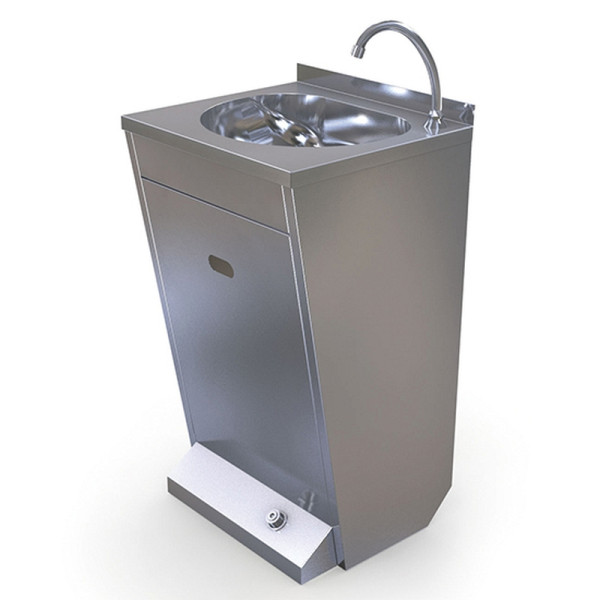 Mastro Handwaschbecken mit Fußbedienung, GLC0004/B