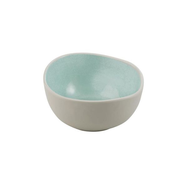 APS Schale CALA - Melamin grün/grau, 16 x 14,5 cm, 700 ml, spülmaschinengeeignet, 85476