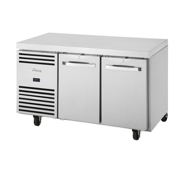 True 1/1 GN-Tiefkühlschrank mit Doppeltür TCF1/2-CL-SS-DL-DR, FA035
