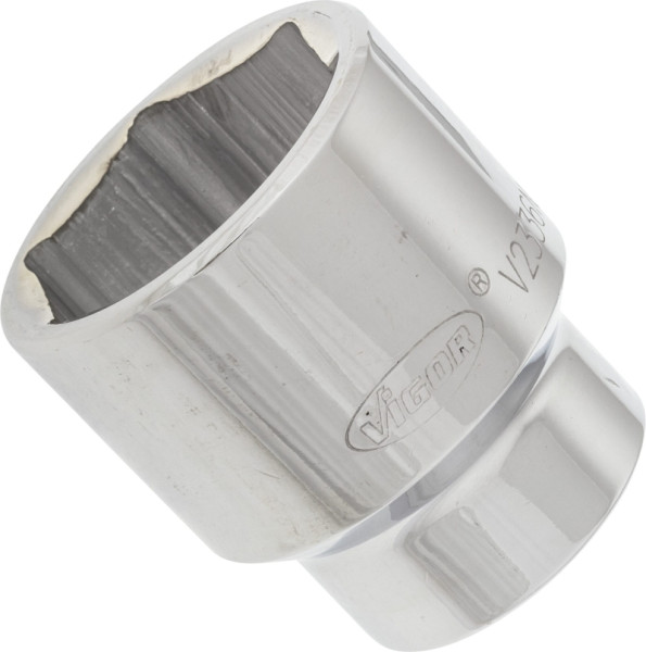 VIGOR Steckschlüsseleinsatz, Vierkant hohl 20 mm (3/4 Zoll), Außen-Sechskant Profil, 46 mm, V2336N