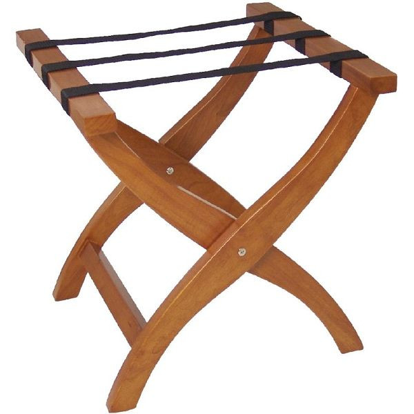 Bolero faltbare Kofferablage, Material: Gummiholz, faltbares Modell, DL018