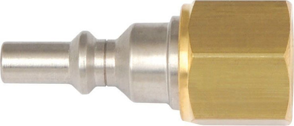 ELMAG Azetylen-Edelstahlstecknippel, IG 3/8' - LINKS zu Druckminderernach EN 561, 55246