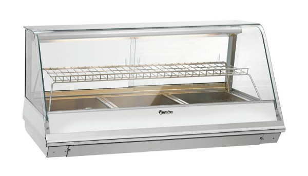 Bartscher Heiße Theke GN3110-R, Material: Edelstahl, 305068, 4015613828787