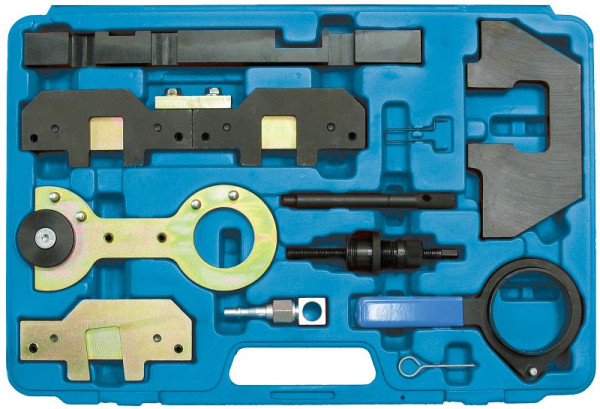 SW-Stahl Motor Einstellwerkzeugsatz, BMW, für Benzinmotoren M40, M43 sowie Motoren mit Doppelnockenwellen M42, M44, M50, M52, M54, M56, 26103L