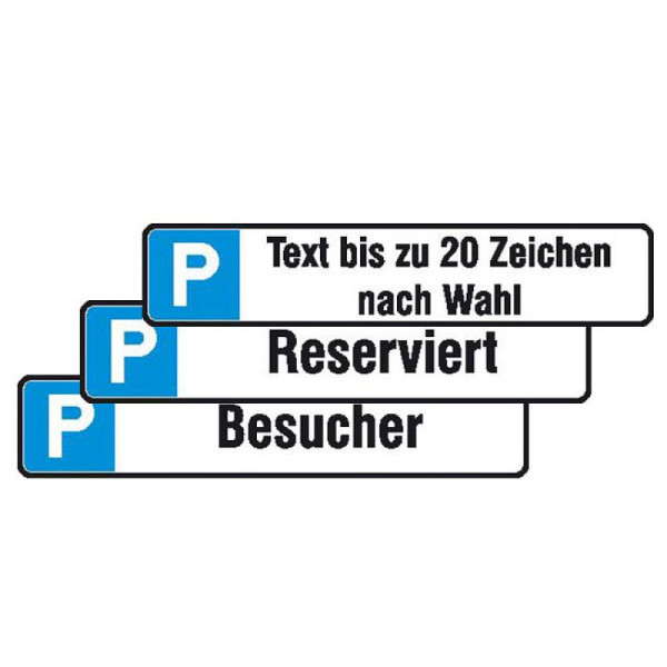Stein HGS Parkplatzschild, Elektroauto, 11.5522, 4063527019388