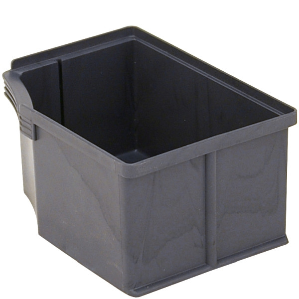 BITO Einsatzkasten EK17129 XL schwarz, Format 1/4, 32 Stück, 20001