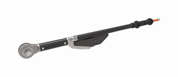 Bahco Mechanischer Knick-Drehmomentschlüssel 120 - 600 Nm, verstellbar, mit Fensterskala und festem Knarrenkopf, 76R3-600