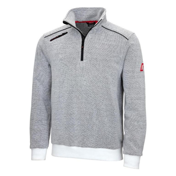 NITRAS MOTION TEX PLUS, Pullover, Größe: M, Farbe: weiß, VE: 10 Stück, 7038-M