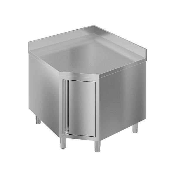 Vaiotec TOPLINE Eckarbeitsschrank 900 / Flügeltür und Aufkantung L: 900 mm, 10780