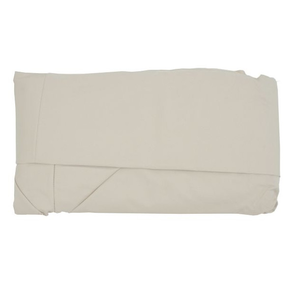 Mendler Sonnenschirmbezug T44, 8 Streben 3x3m Polyester, Ersatz-Bezug für Doppel-Ampelschirm T44, terracotta mit Flap, 81695