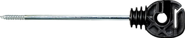 Patura Seil- und Bandisolator, langer Schaft, Länge 18 cm Holzgewinde(10 Stück / Pack), 127410