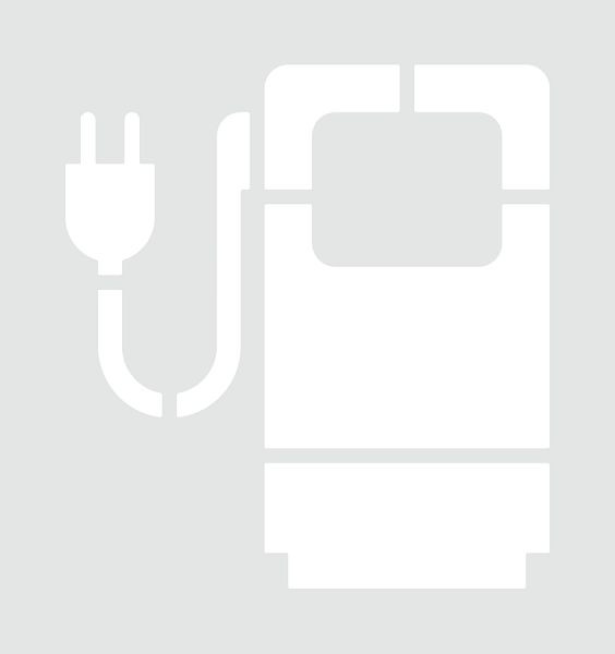 Moedel Bodenschablone - Parkplatz Ladestation für Elektrofahrzeuge, PVC, 740 x 800 mm, 107947