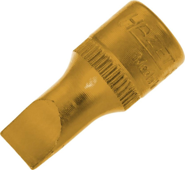 Hazet Schraubendreher-Steckschlüsseleinsatz, Vierkant hohl 6,3 mm (1/4 Zoll), Schlitz Profil, 1.2 x 8 mm, 8503-1.2X8
