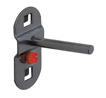 Kappes RasterPlan Werkzeughalter mit geradem Dorn einfach, Ø 6 mm, L, 50 mm, lang anthrazitgrau, 4040.00.1508