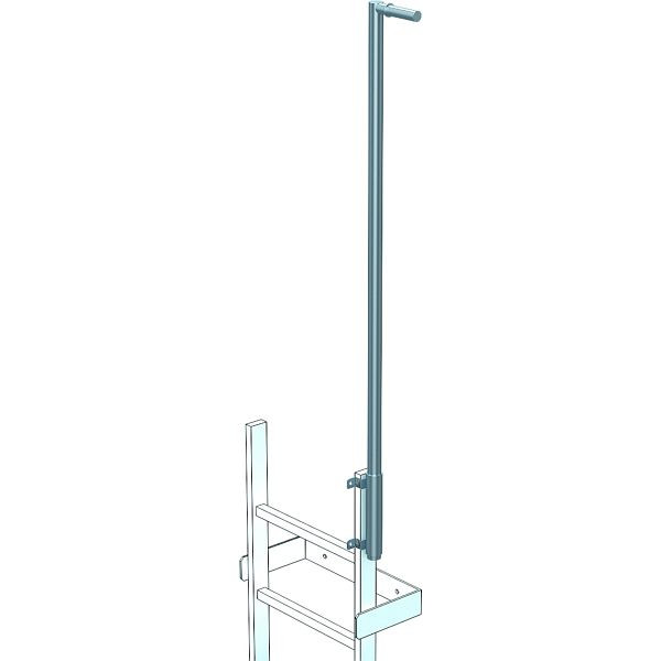 ZARGES Einstiegshilfe, versenkbar für Holm 60 x 25 mm, 47215