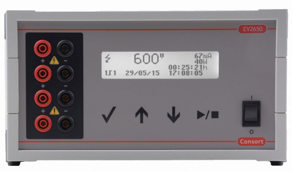 Consort EV2650-US Elektrophorese Netzgerät, 600V, 500MA, 150W, 120 VAC, EV2650-US